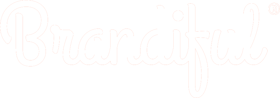 Brandiful logo white